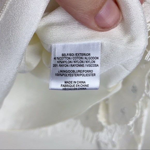 SOLD Wayf Erin Floral Lace Long Sleeve Shopbop Blouse - Picture 8 of 9